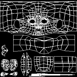 imvu mesh head template